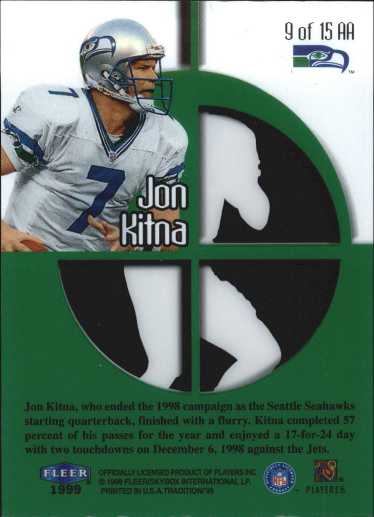 1999 Tradition (Fleer) Football "Insert and Parallel" Cards - Picture 14 of 70