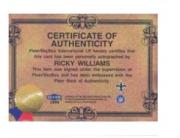1999 Fleer Tradition Fresh Ink #14 Ricky Williams back image