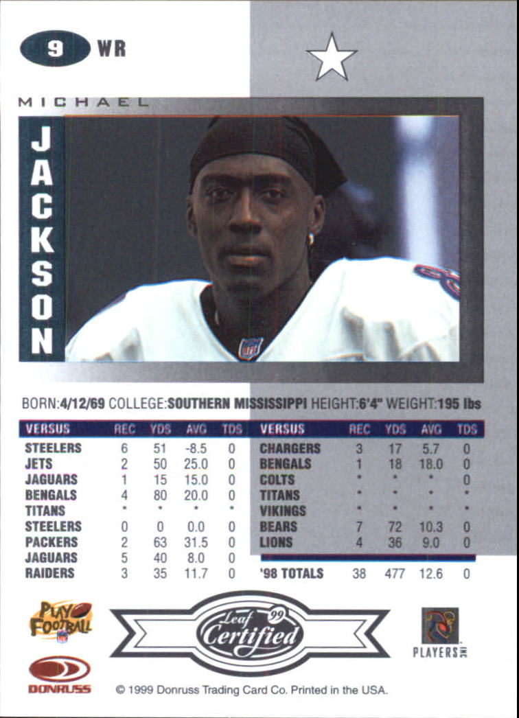 A8150- 1999 Leaf Certified FB Cards 1-225 +Inserts -You Pick- 15+ FREE US SHIP - Picture 19 of 395