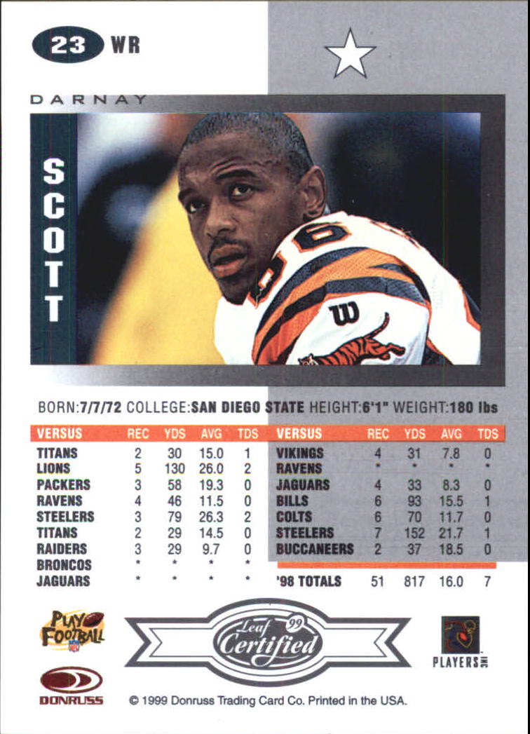 A8150- 1999 Leaf Certified FB Cards 1-225 +Inserts -You Pick- 15+ FREE US SHIP - Picture 47 of 395