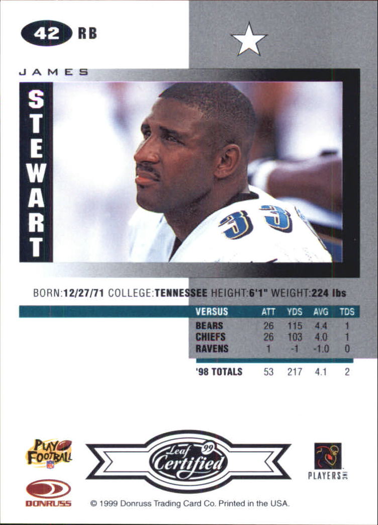 A8150- 1999 Leaf Certified FB Cards 1-225 +Inserts -You Pick- 15+ FREE US SHIP - Picture 85 of 395