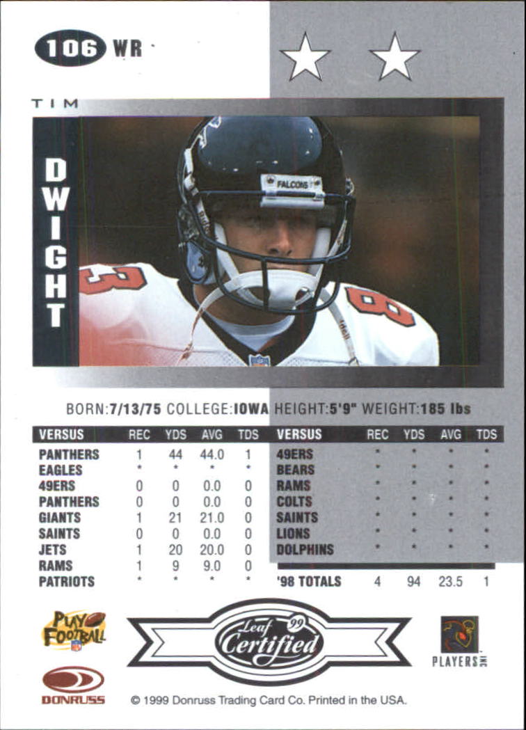 A8150- 1999 Leaf Certified FB Cards 1-225 +Inserts -You Pick- 15+ FREE US SHIP - Picture 211 of 395