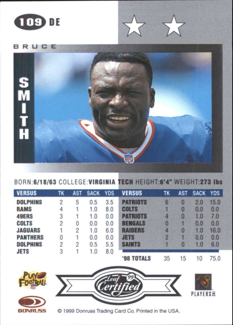 A8150- 1999 Leaf Certified FB Cards 1-225 +Inserts -You Pick- 15+ FREE US SHIP - Picture 217 of 395