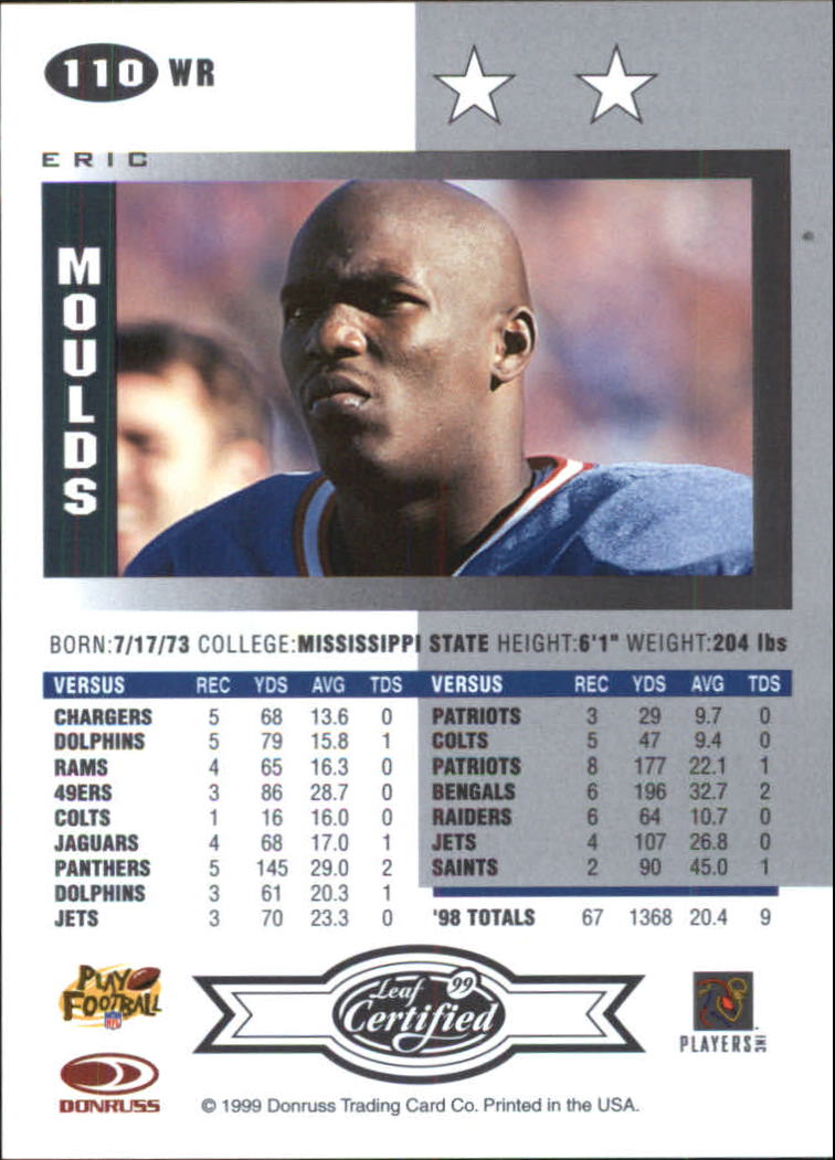 A8150- 1999 Leaf Certified FB Cards 1-225 +Inserts -You Pick- 15+ FREE US SHIP - Picture 219 of 395
