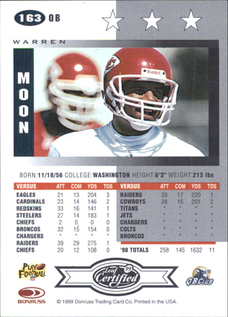 A8150- 1999 Leaf Certified FB Cards 1-225 +Inserts -You Pick- 15+ FREE US SHIP - Picture 317 of 395