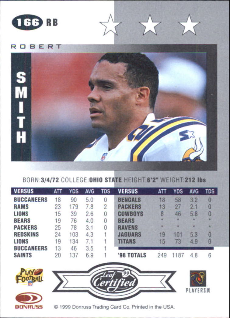A8150- 1999 Leaf Certified FB Cards 1-225 +Inserts -You Pick- 15+ FREE US SHIP - Picture 323 of 395