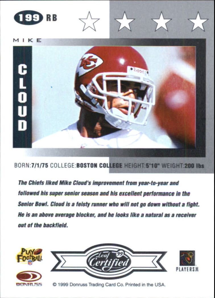 A8150- 1999 Leaf Certified FB Cards 1-225 +Inserts -You Pick- 15+ FREE US SHIP - Picture 365 of 395