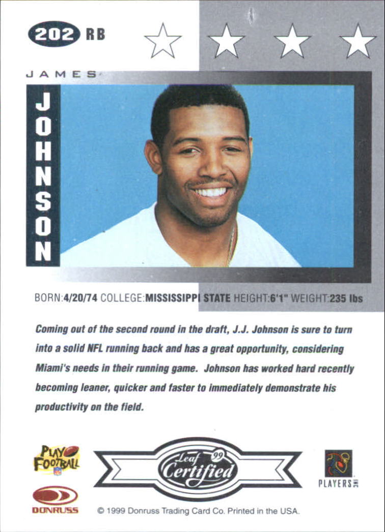 A8150- 1999 Leaf Certified FB Cards 1-225 +Inserts -You Pick- 15+ FREE US SHIP - Picture 371 of 395