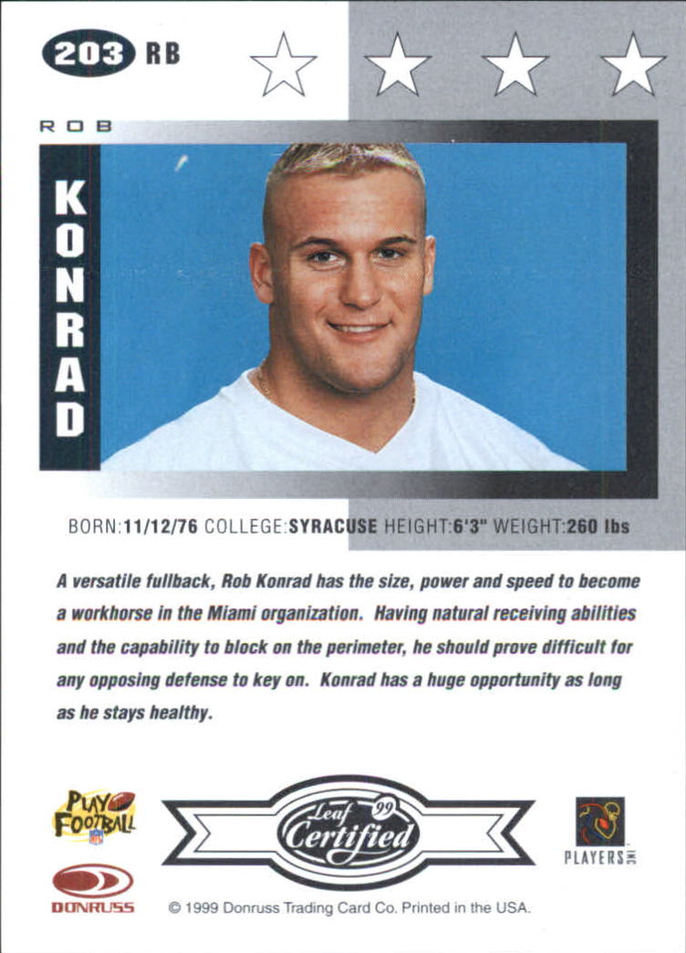 A8150- 1999 Leaf Certified FB Cards 1-225 +Inserts -You Pick- 15+ FREE US SHIP - Picture 373 of 395