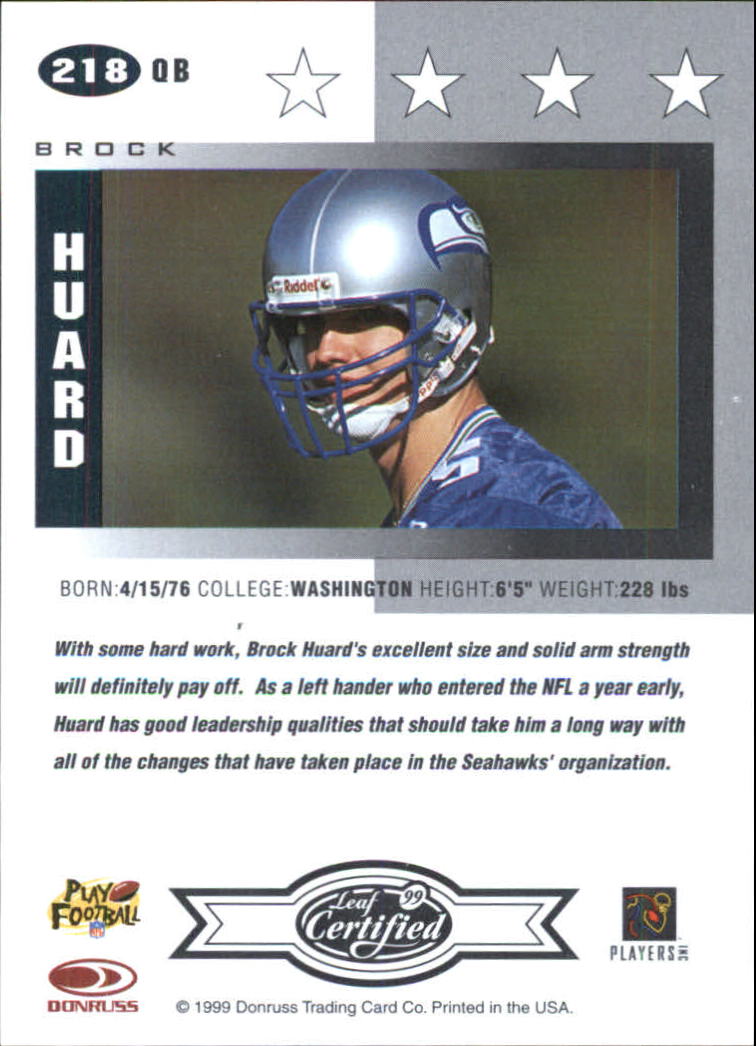 A8150- 1999 Leaf Certified FB Cards 1-225 +Inserts -You Pick- 15+ FREE US SHIP - Picture 383 of 395