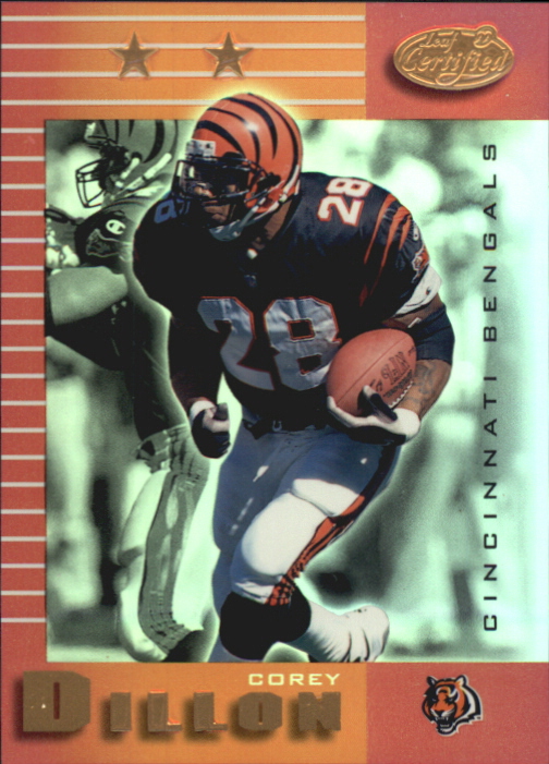 1999 Leaf Certified Mirror Red #113 Corey Dillon