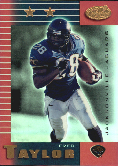 1999 Leaf Certified Mirror Red #124 Fred Taylor