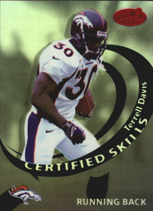 1999 Leaf Certified Skills Mirror Black #7 Terrell Davis/Ricky Williams