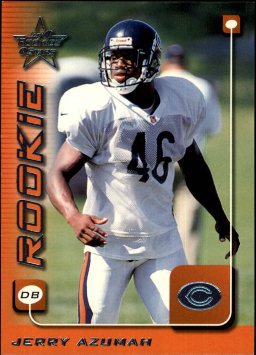 1999 Leaf Rookies and Stars #215 Jerry Azumah RC - NM-MT