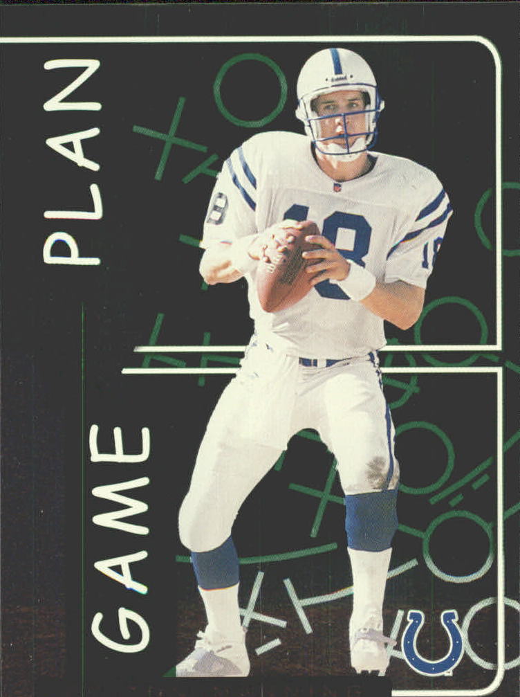 1999 Leaf Rookies and Stars Game Plan #GP16 Peyton Manning
