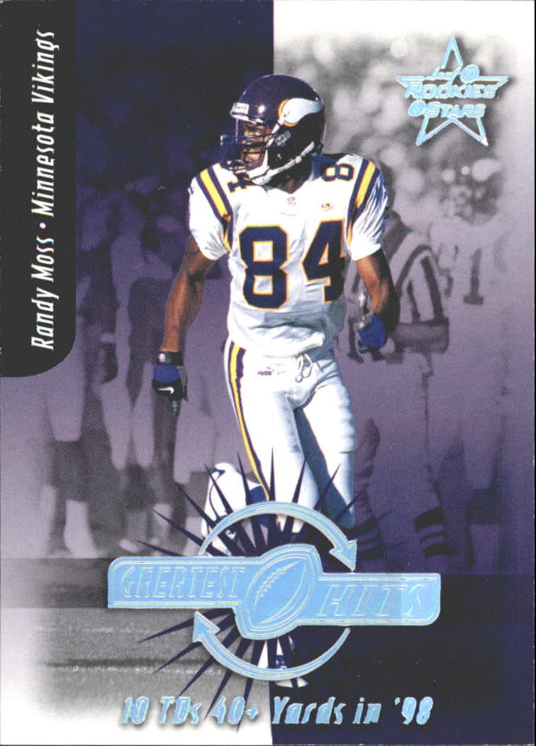 1999 Leaf Rookies and Stars Greatest Hits #GH16 Randy Moss