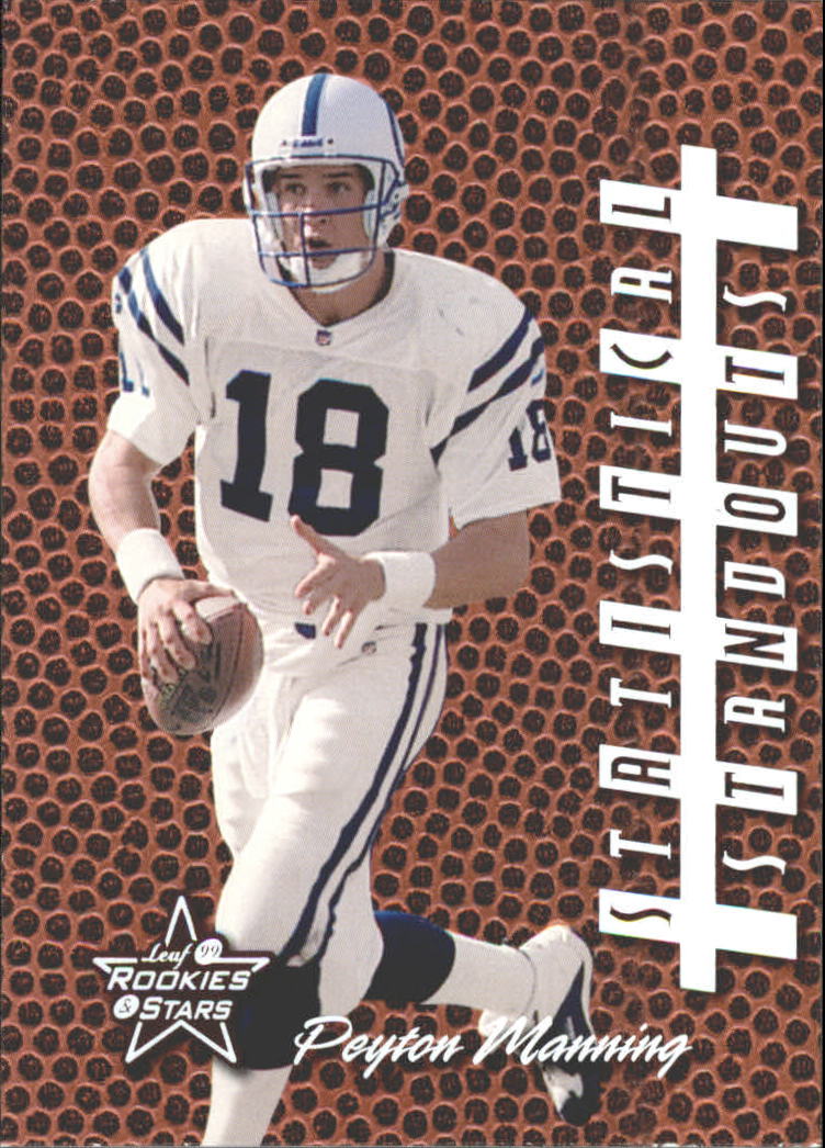 1999 Leaf Rookies and Stars Statistical Standouts #SS15 Peyton Manning