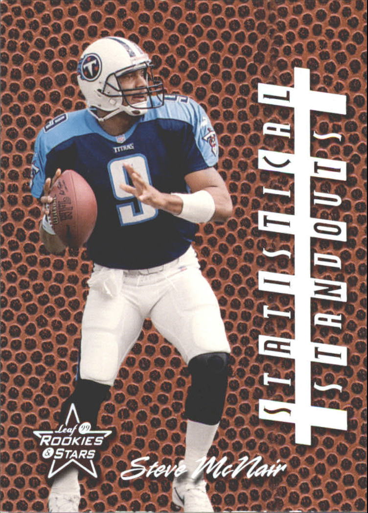 1999 Leaf Rookies and Stars Statistical Standouts #SS16 Steve McNair