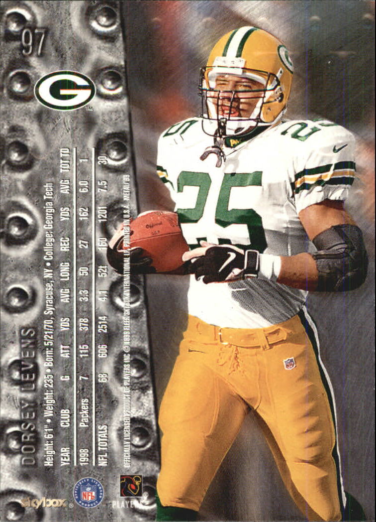 Buy Dorsey Levens Cards Online  Dorsey Levens Football Price