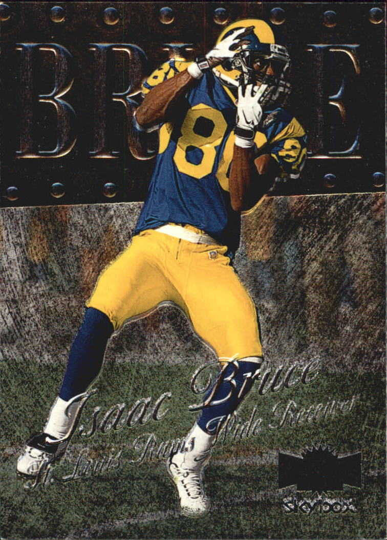 Isaac Bruce 1994 Fleer Ultra Rookie Card #426 Los Angeles Rams