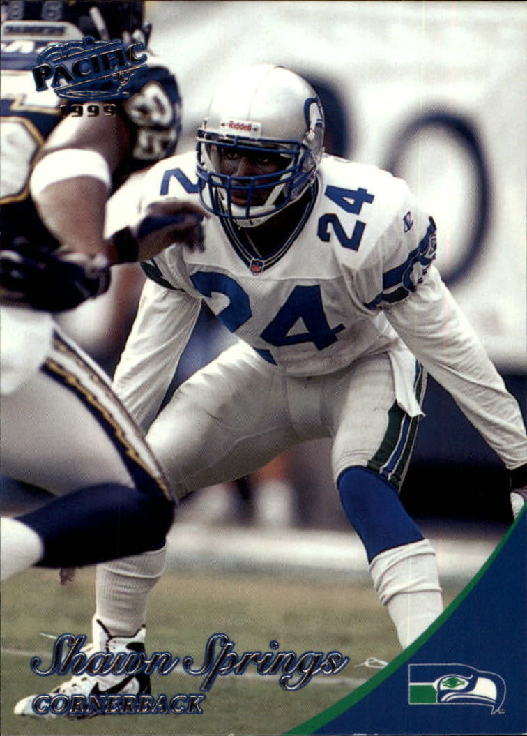 1999 Pacific #374 Shawn Springs