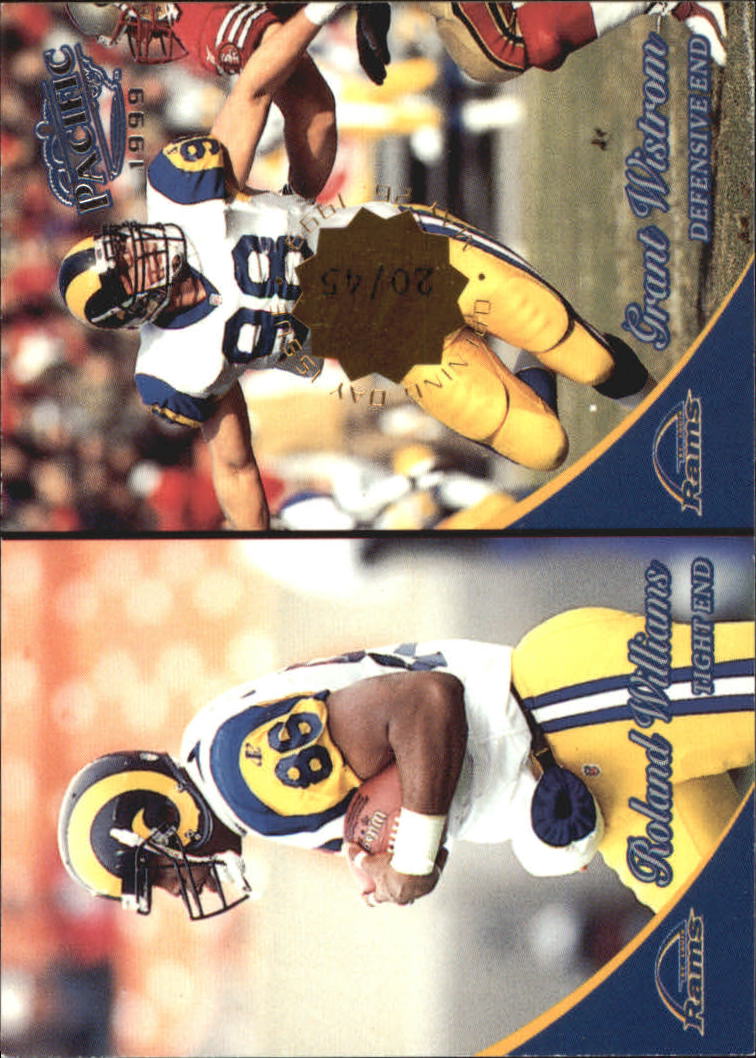 1999 Pacific Opening Day #342 Roland Williams/Grant Wistrom