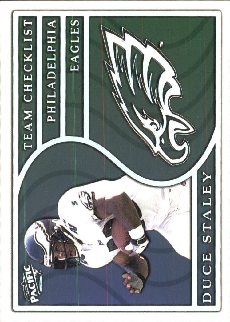 1999 Pacific Team Checklists #23 Duce Staley