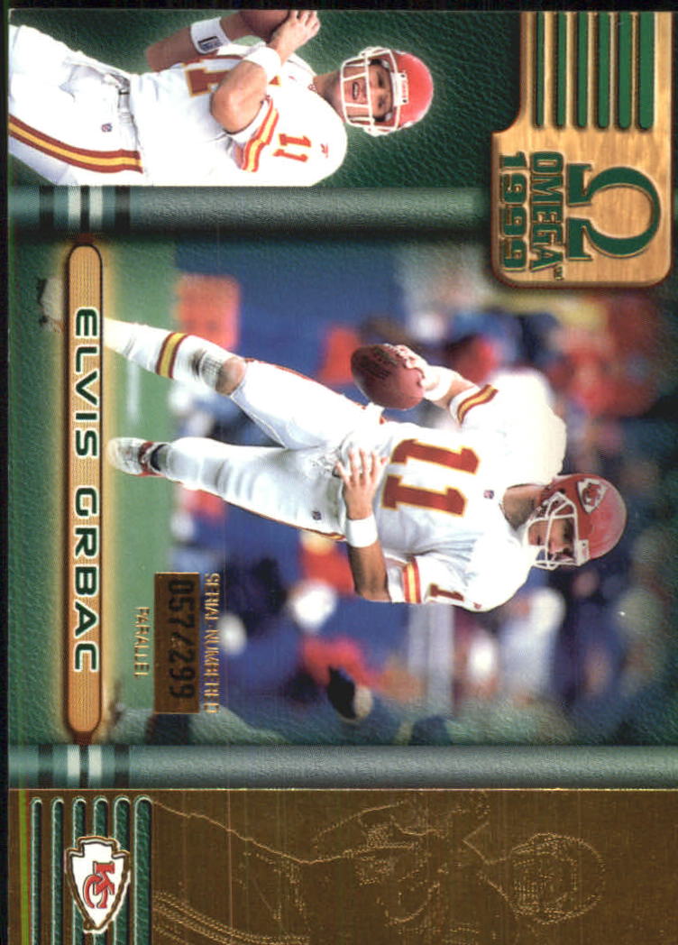 1999 Pacific Omega Gold #117 Elvis Grbac