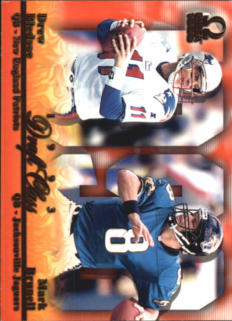1999 Pacific Omega Draft Class #6 Drew Bledsoe/Mark Brunell