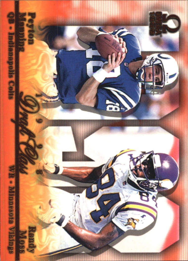 1999 Pacific Omega Draft Class #9 P.Manning/R.Moss