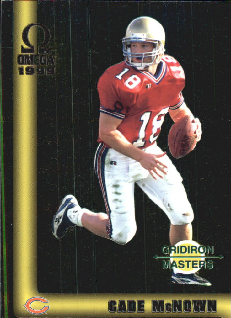 1999 Pacific Omega Gridiron Masters #8 Cade McNown