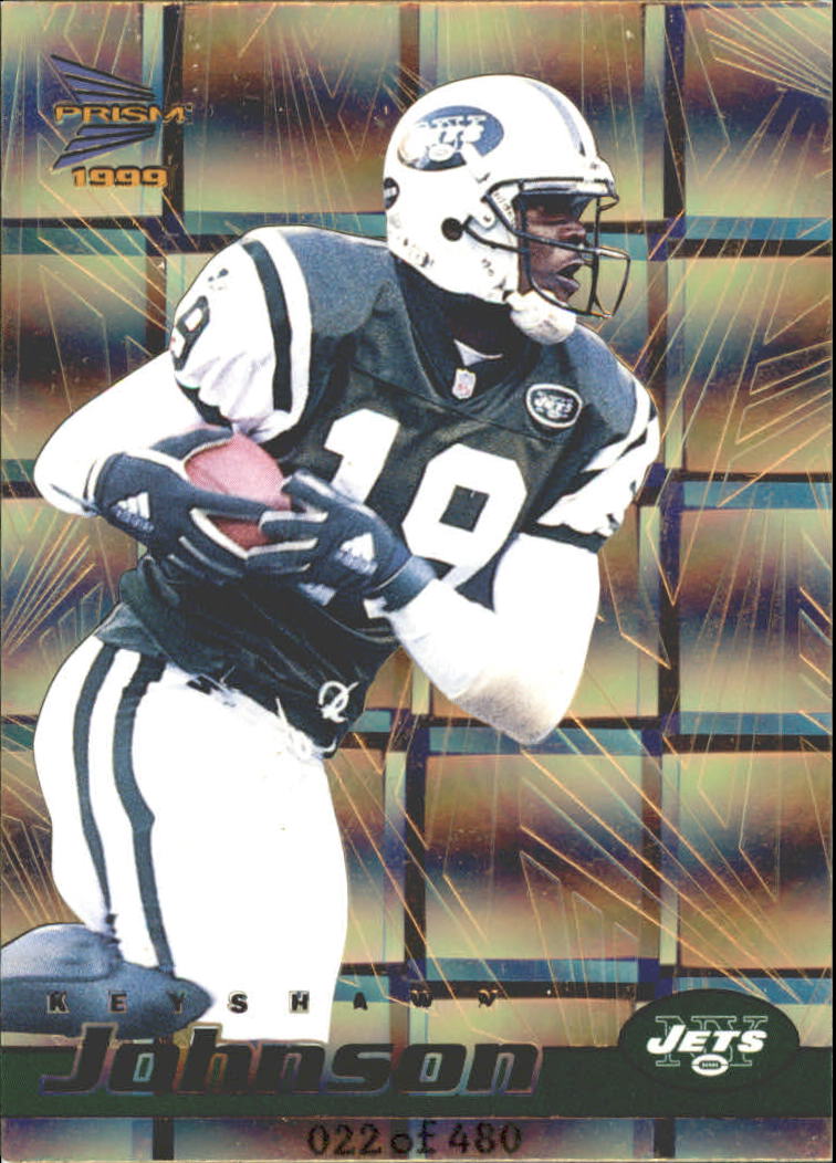 1999 Pacific Prisms Holographic Gold #100 Keyshawn Johnson