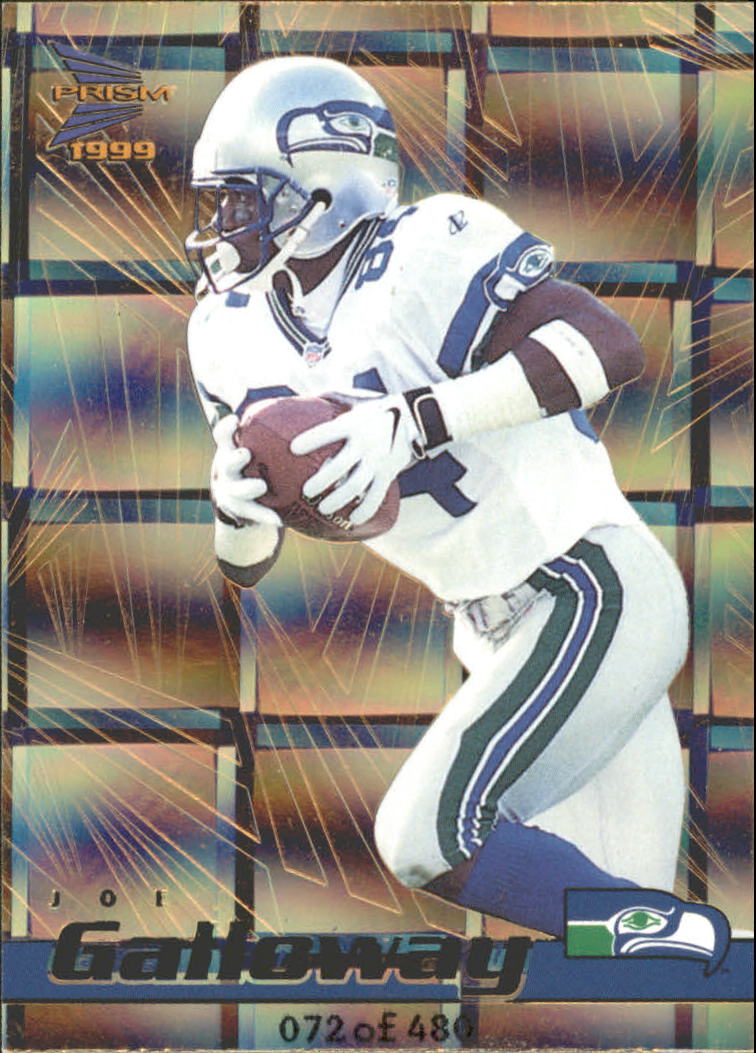 1999 Pacific Prisms Holographic Gold #132 Joey Galloway