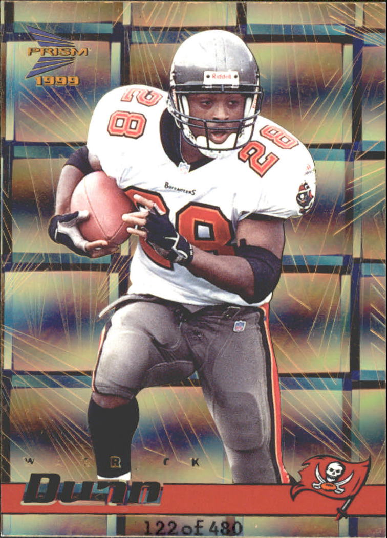 1999 Pacific Prisms Holographic Gold #139 Warrick Dunn