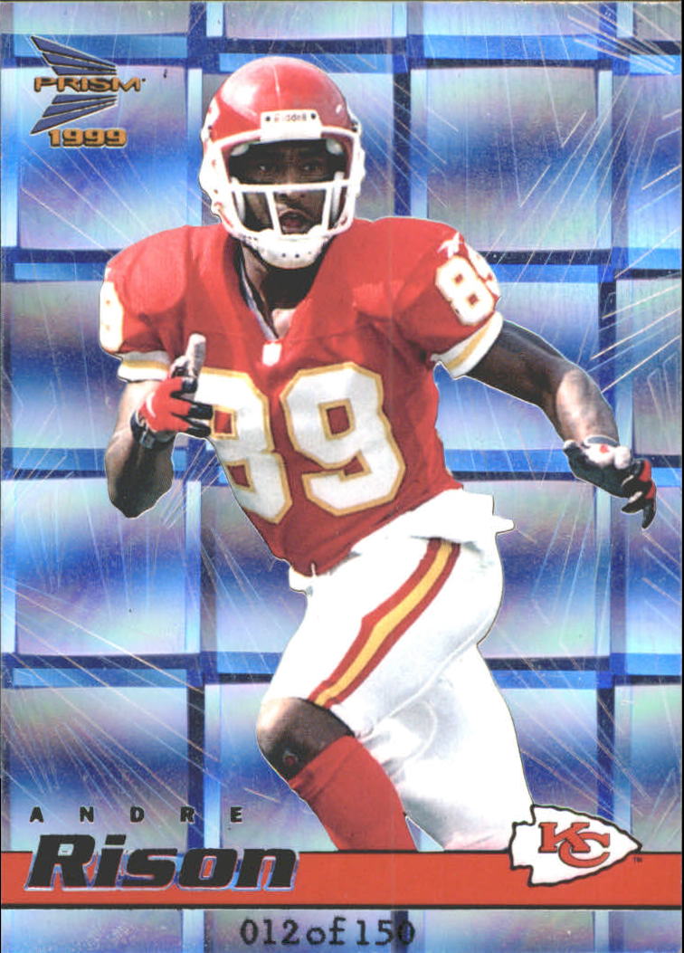 1999 Pacific Prisms Holographic Mirror #72 Andre Rison