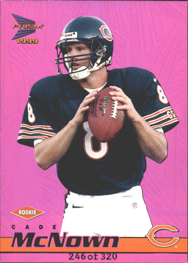 1999 Pacific Prisms Holographic Purple #27 Cade McNown