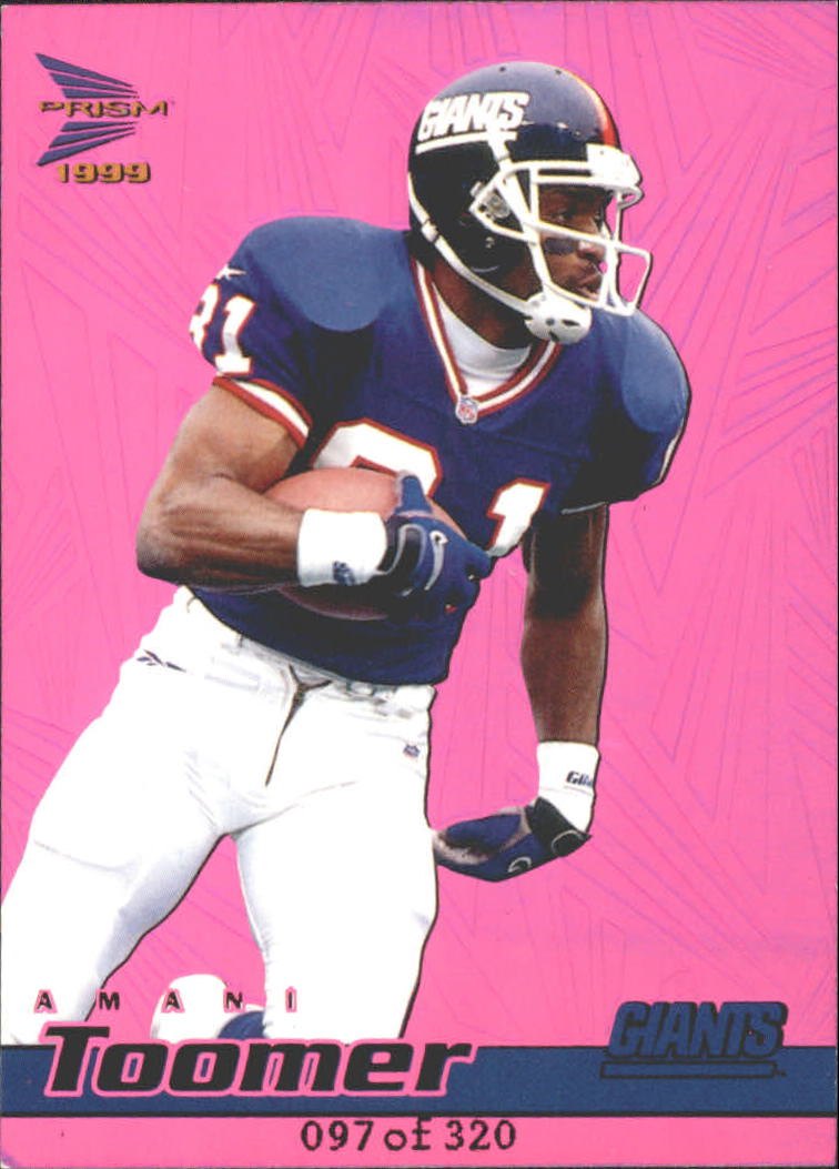 1999 Pacific Prisms Holographic Purple #98 Amani Toomer
