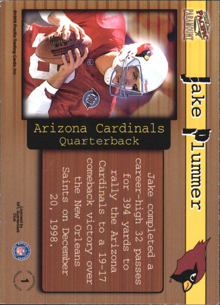 B3959- 1999 Paramount Football Assrtd Insert Cards -You Pick- 15+ FREE US SHIP - Picture 19 of 84