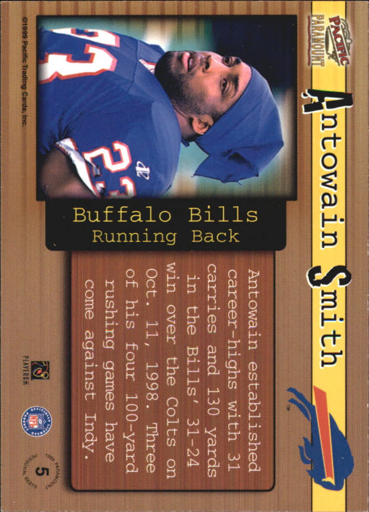 B3959- 1999 Paramount Football Assrtd Insert Cards -You Pick- 15+ FREE US SHIP - Picture 27 of 84