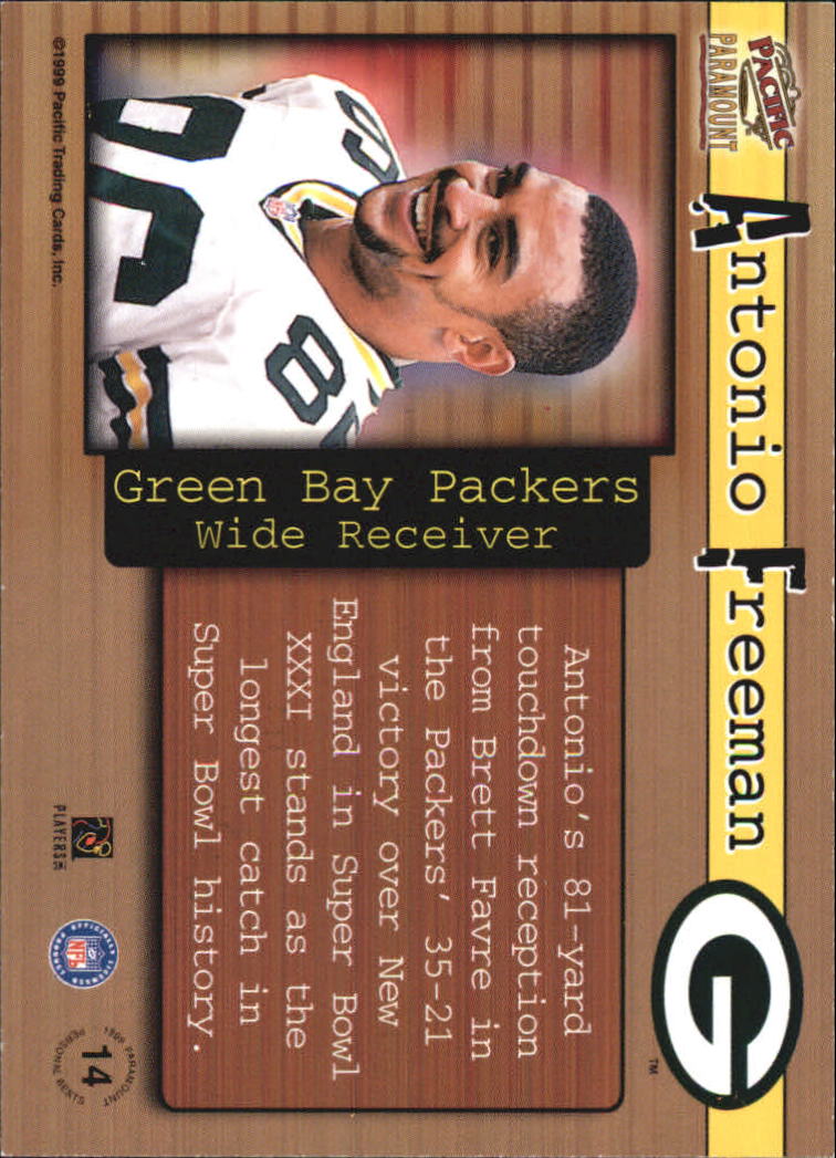 B3959- 1999 Paramount Football Assrtd Insert Cards -You Pick- 15+ FREE US SHIP - Picture 45 of 84
