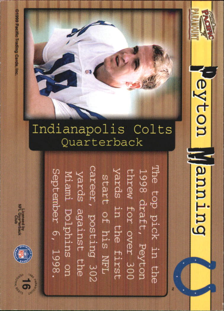 B3959- 1999 Paramount Football Assrtd Insert Cards -You Pick- 15+ FREE US SHIP - Picture 49 of 84