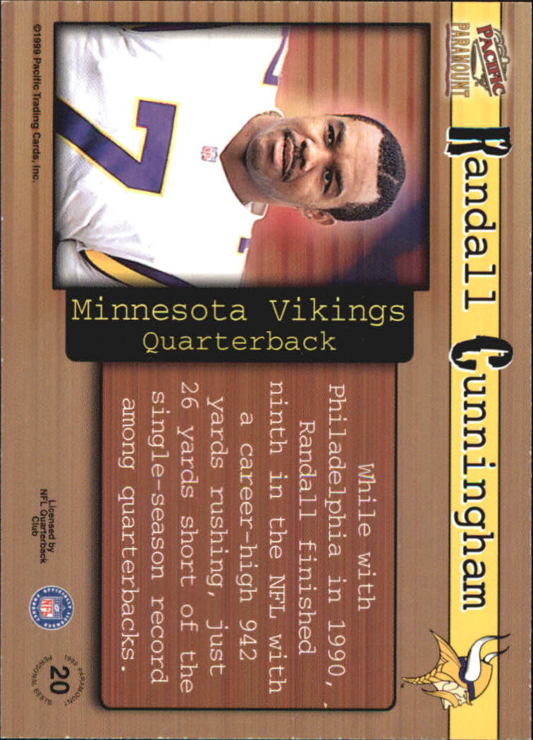B3959- 1999 Paramount Football Assrtd Insert Cards -You Pick- 15+ FREE US SHIP - Picture 57 of 84