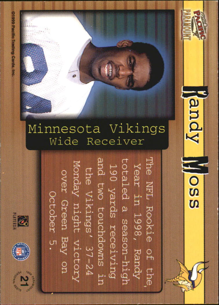 B3959- 1999 Paramount Football Assrtd Insert Cards -You Pick- 15+ FREE US SHIP - Picture 59 of 84