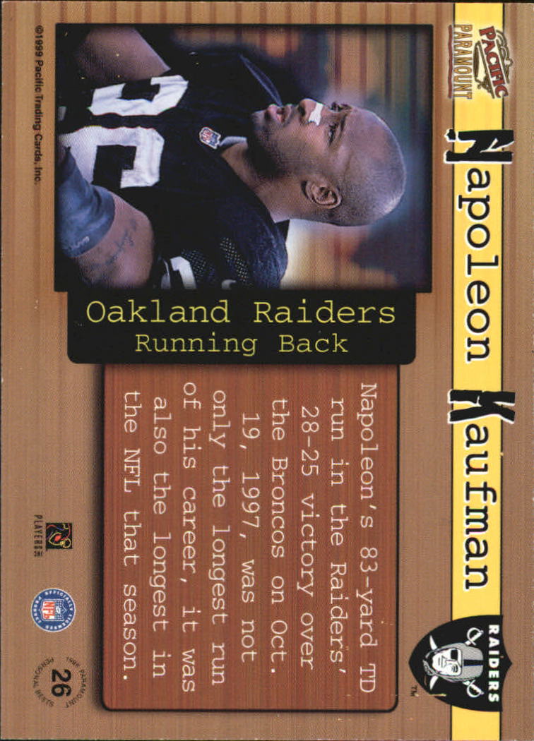 B3959- 1999 Paramount Football Assrtd Insert Cards -You Pick- 15+ FREE US SHIP - Picture 65 of 84