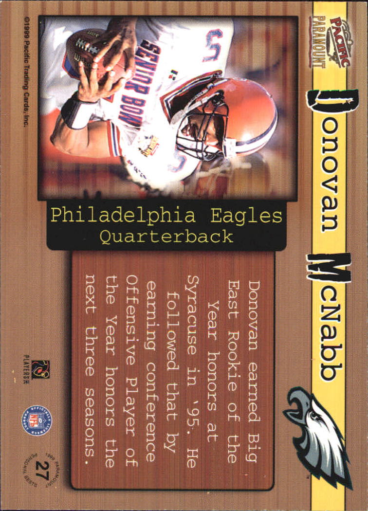 B3959- 1999 Paramount Football Assrtd Insert Cards -You Pick- 15+ FREE US SHIP - Picture 67 of 84
