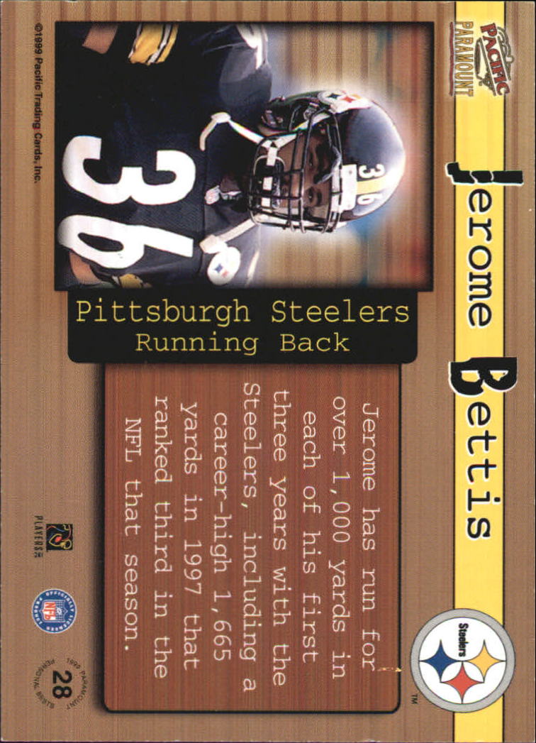 B3959- 1999 Paramount Football Assrtd Insert Cards -You Pick- 15+ FREE US SHIP - Picture 69 of 84