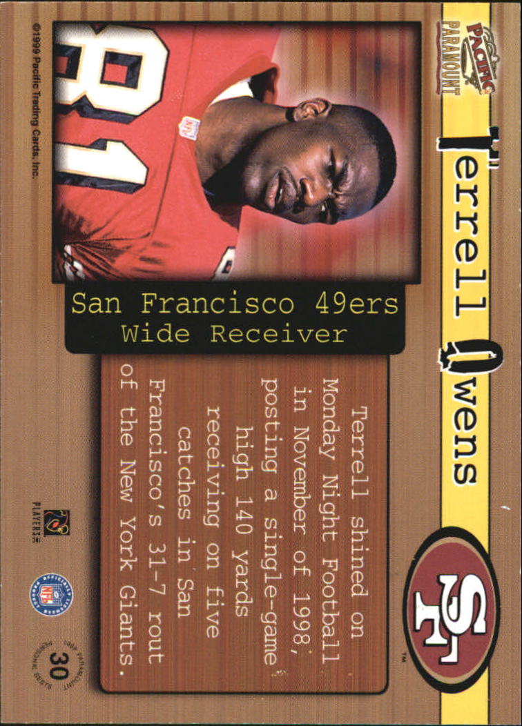 B3959- 1999 Paramount Football Assrtd Insert Cards -You Pick- 15+ FREE US SHIP - Picture 71 of 84
