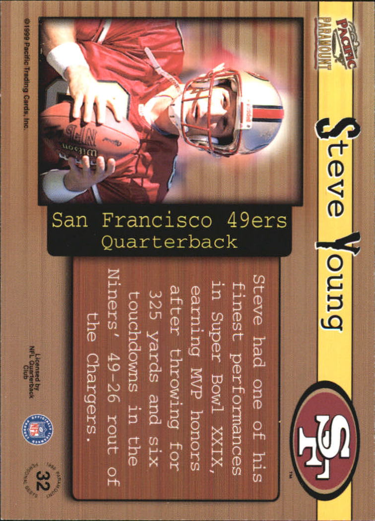B3959- 1999 Paramount Football Assrtd Insert Cards -You Pick- 15+ FREE US SHIP - Picture 75 of 84
