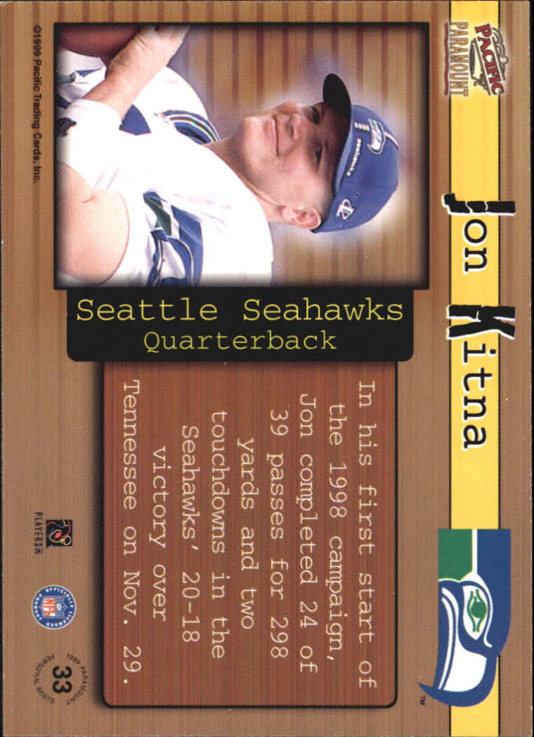 B3959- 1999 Paramount Football Assrtd Insert Cards -You Pick- 15+ FREE US SHIP - Picture 77 of 84