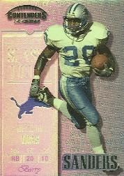 1999 Playoff Contenders SSD #22 Barry Sanders